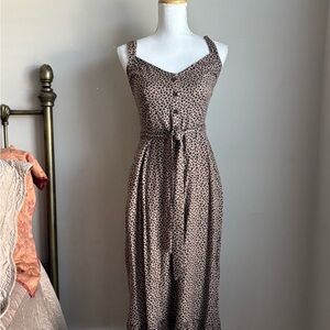 Abercrombie & Fitch Leopard Print Dress Size Medium